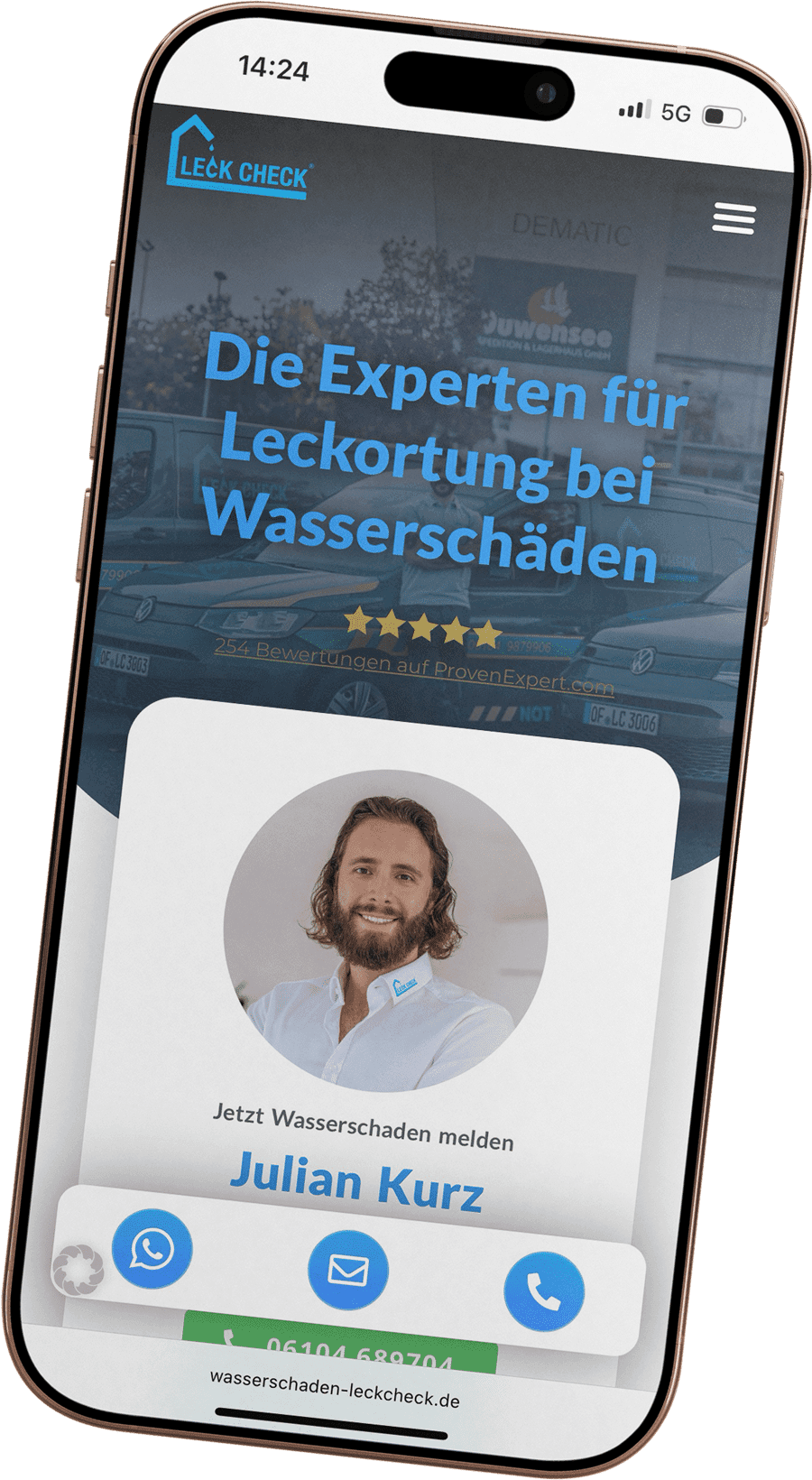 LeckCheck mobil